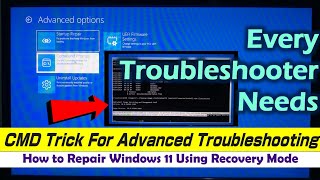 How to Repair Windows 11 – CMD Trick for Advanced Troubleshooting [upl. by Ecinwahs420]