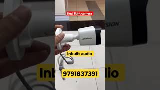 dual light colour camera inbuilt audio hikvision cctv camera review tamil hikvision cctvintamil [upl. by Paradies555]