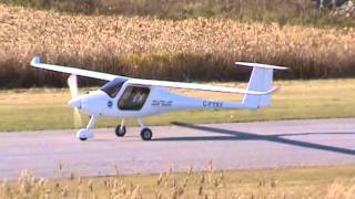 Pipistrel Sinus 912 Taxiing and Multiple Takeoffs CSU3 [upl. by Mckenna]