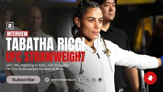 Tabatha Ricci talks Fighting Loopy Godinez At UFC295 The Baby Shark Nickname amp Zhang Weili [upl. by Pardo362]