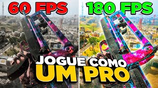 CONFIG dos PROS WARZONE 3  Aumente seu FPS e diminua o INPUTLAG [upl. by Moreen]