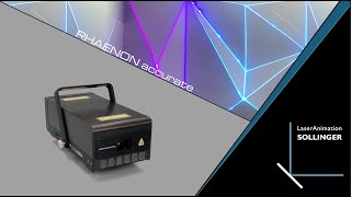 LaserAnimation PHAENON accurate Show Laser Light  Laserworld [upl. by Sabas713]