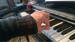 Playing the piano properly  how to touch the keys [upl. by Gauntlett]