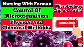 Control Of Microorganisms in UrduHindi  Microbiology Chap  2 PartI  Microbiology For Nursing [upl. by Leugimesoj735]