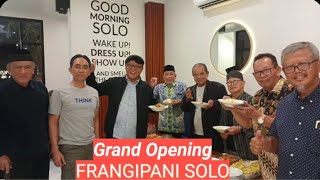 Grand Opening FRANGIPANI Solo [upl. by Donough]