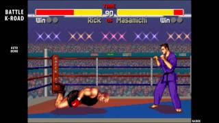 Battle KRoad  arcade demonstration sequences  1994 [upl. by Aile]