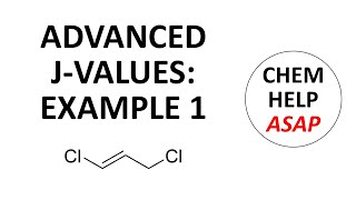 advanced determination of multiplicity amp Jvalues example 1 [upl. by Nnaeitak558]