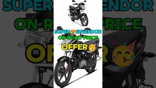 New Hero Super Splendor 😍 on road price down payment monthly EMI finance detail full review 2024 [upl. by Atilamrac]