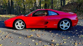 Ferrari F355 Berlinetta Shakedown Drive After Annual Servicing [upl. by Yelsew864]