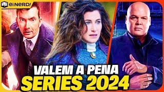 10 SÉRIES QUE VALEM A PENA VER EM 2024 Minha Recomendação [upl. by Yorker311]