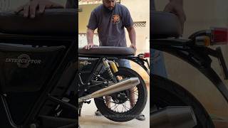 Air filter cleaning DIY  intercepter650 way2speed [upl. by Yttam]