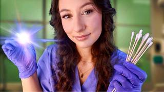 ASMR Ear Cleaning amp Hearing Test Roleplay 💙 Soft Spoken Personal Attention For SLEEP [upl. by Yorgo]