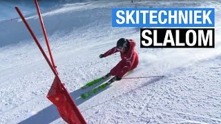 Slalom Skiën Tutorial Nederlands [upl. by Sanbo690]