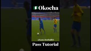 Imagine Okocha legendary pass 🔥okocha football skills fyp shorts edit trending tutorial cr7 [upl. by Conrade10]