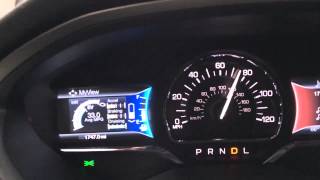 2014 Lincoln MKz hybrid 060 mph drag [upl. by Euf]