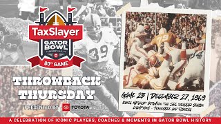 TaxSlayer Gator Bowl Throwback Thursday  Historic Matchup between Tennessee and Florida [upl. by Oidiple]