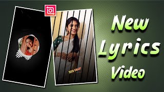 Inshot New Lyrics Video Editing Tutorial Telugu  Audio Spectrum Inshot  New Lyrics Video Inshot [upl. by Ellehsem]