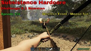 Subsistence HC Challenge 61 BowmanA64  Ep 234  To the wild west  Recruiting moose [upl. by Tekcirk]