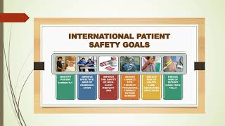 IPSG  International Patients Safety Goals [upl. by Akemad]