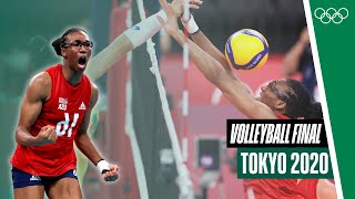 🇧🇷🆚🇺🇸 Womens Volleyball Gold Medal Match 🏐🥇 Tokyo 2020 [upl. by Salba]