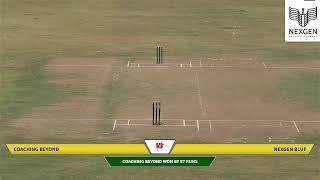 NEXGEN T20 CUP NEXGEN BLUE VS CB [upl. by Marozas]