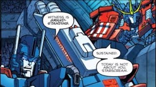 Starscream in Court Comic Dub [upl. by Merdith]