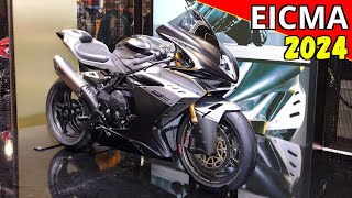 Eicma 2024 Milano  NEW 2025 MV Agusta F3 Competizione  160cv13500rpm  Walkaround amp Details [upl. by Reisfield200]