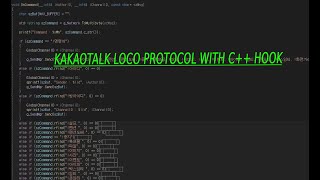 Kakaotalk Loco Protocol by C Hooking [upl. by Federica]