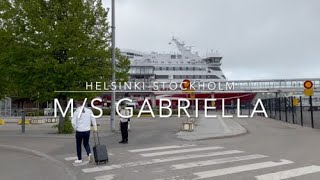 Viking LineMS Gabriella HelsinkiStockholm [upl. by Orlosky]