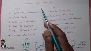 BJT amp FET COMPARISON IN TAMIL  BASIC ELECTRONICS [upl. by Ronica491]