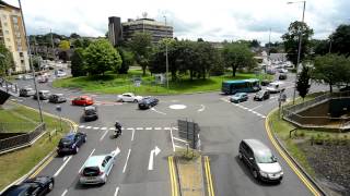 Hemel Hempstead Plough roundabout  the magic roundabout [upl. by Ihcalam]