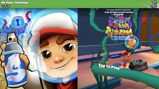 NEW PLANT INVASION NO FLOOR CHALLENGE  SUBWAY SURFERS UNDERWATER 2024 [upl. by Ocirederf]