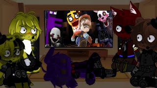 Fnaf 1 reacts to SMG4 return to freddys Spaghettiria [upl. by Beauregard244]