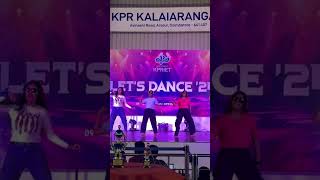 song dance college dance competition kpr [upl. by Anisamot359]