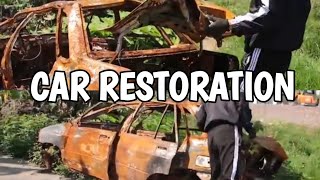 Full restoration of a classic Car  Restore old car [upl. by Gyimah]