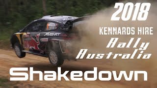 2018 Kennards Hire Rally Australia Shakedown [upl. by Resneps857]