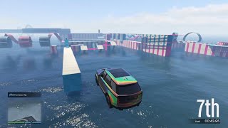 GTA 5  Baller STD Parkour Race  باركور رانج روفر الجديدة  قراند 5 [upl. by Yeliab619]