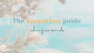 Sound of the sea  Relaxing music  Karpathos [upl. by Nehgam]