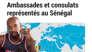 La liste des ambassades présent au Sénégal [upl. by Anuahsed615]