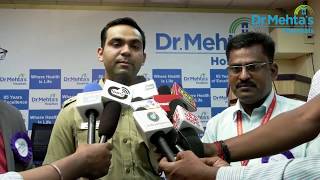 Mr Adarsh Pachera ASP Thiruvallur Inagurates Dr Mehta Hospitals Trauma Exhibition [upl. by Llerrah363]