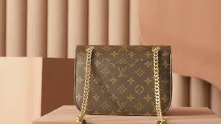 LOUIS VUITTON Passy handbag in Monogram M45592 [upl. by Nyletak138]