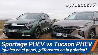 Sportage y Tucson iguales en el papel ¿diferentes en la práctica [upl. by Aysa290]