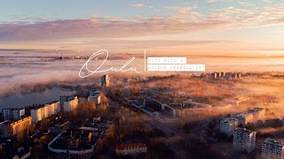 Oulu in Winter  City with a unique personality  Oulu Finland  Cinematic Drone Footage  DJI [upl. by Osrock]