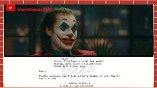 Joker  Script to Screen  Joker On The Murray Show  Screenplayed By BantermanBhatt [upl. by Ffilc]