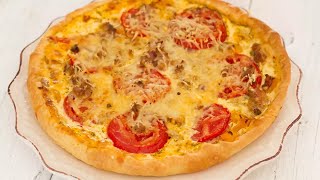 Recette  Tarte au thon sans oeufs [upl. by Manvel101]