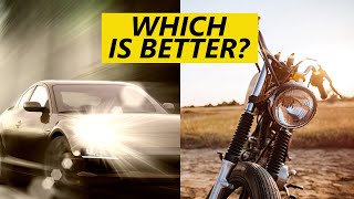 MOTORCYCLES VS CARS  Which Is Better [upl. by Xavler495]