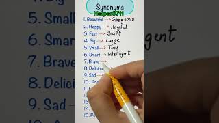 Words Synonyms ADVANCED ENGLISH ✅📚😎 english shorts trending [upl. by Lebisor193]