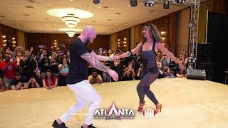 Ataca y La Alemana  Salsa Workshop  Atlanta Salsa Bachata Festival [upl. by Ahsiken]