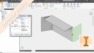 Inventor 101 Sheet Metal Basics [upl. by Nerual]