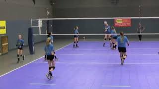 Munciana Peppers Youth Volleyball Practice Ideas [upl. by Alauqahs207]